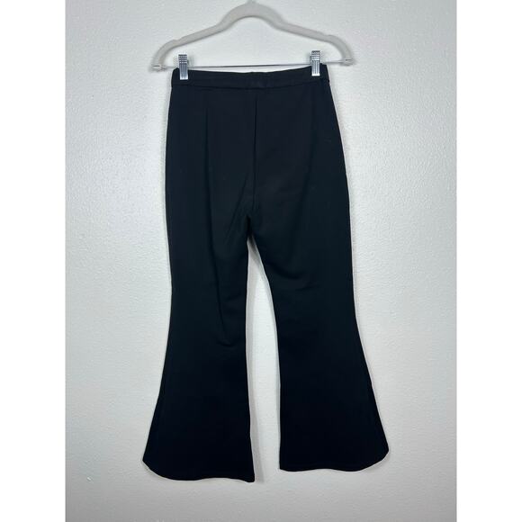 Emerson Fry Pull on Layering Cropped Flare Pant Black Small - Picture 8 of 8